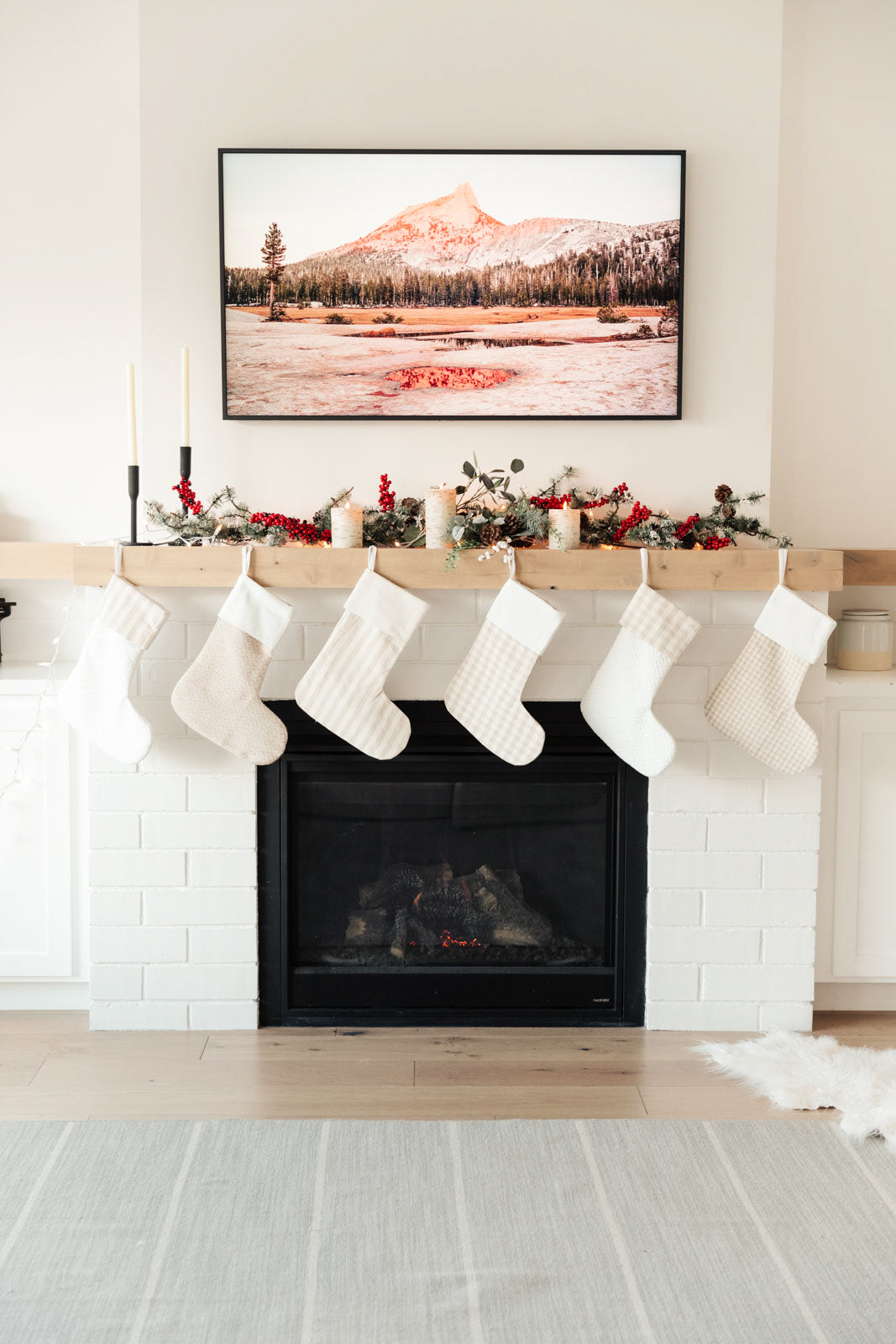 Holiday Chic Christmas Stocking