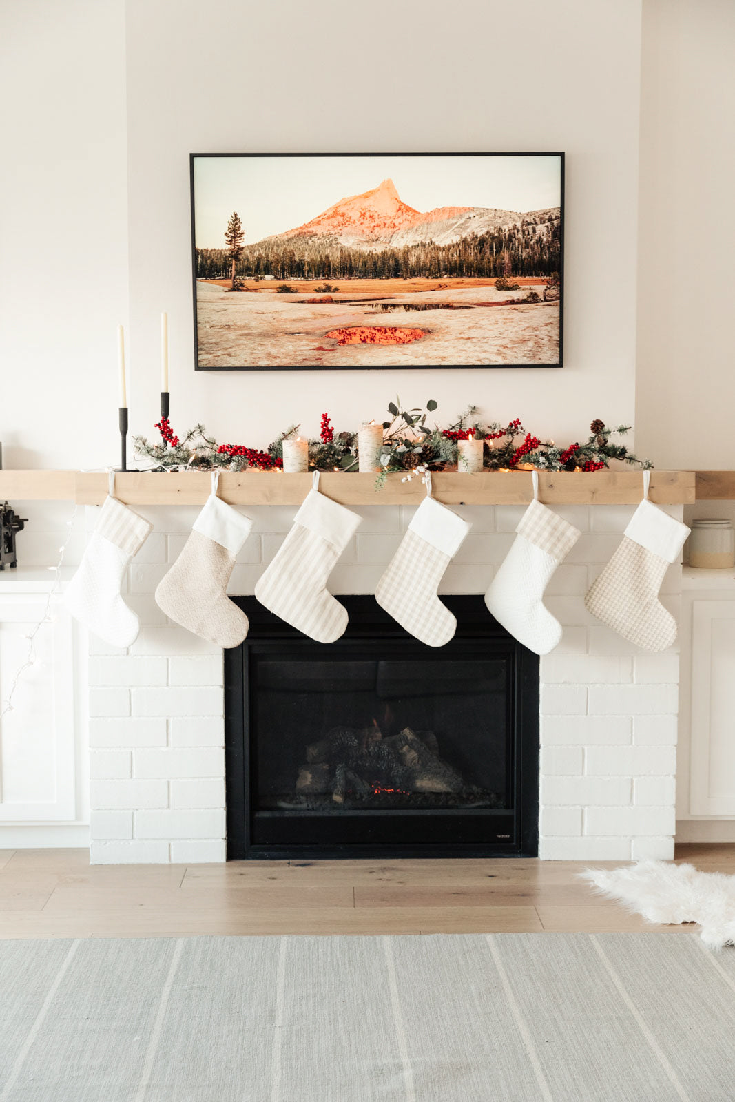 Holiday Chic Christmas Stocking