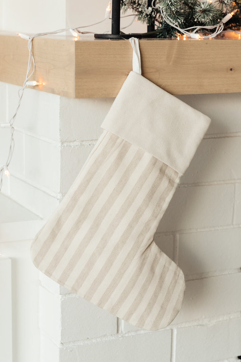 Holiday Chic Christmas Stocking