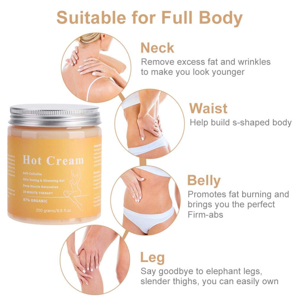 Anti-Cellulite Hot Cream Fat Burner, 250g