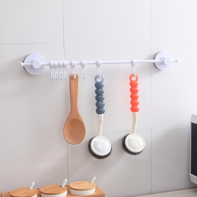 Kitchen Long handle Steel Ball Brush