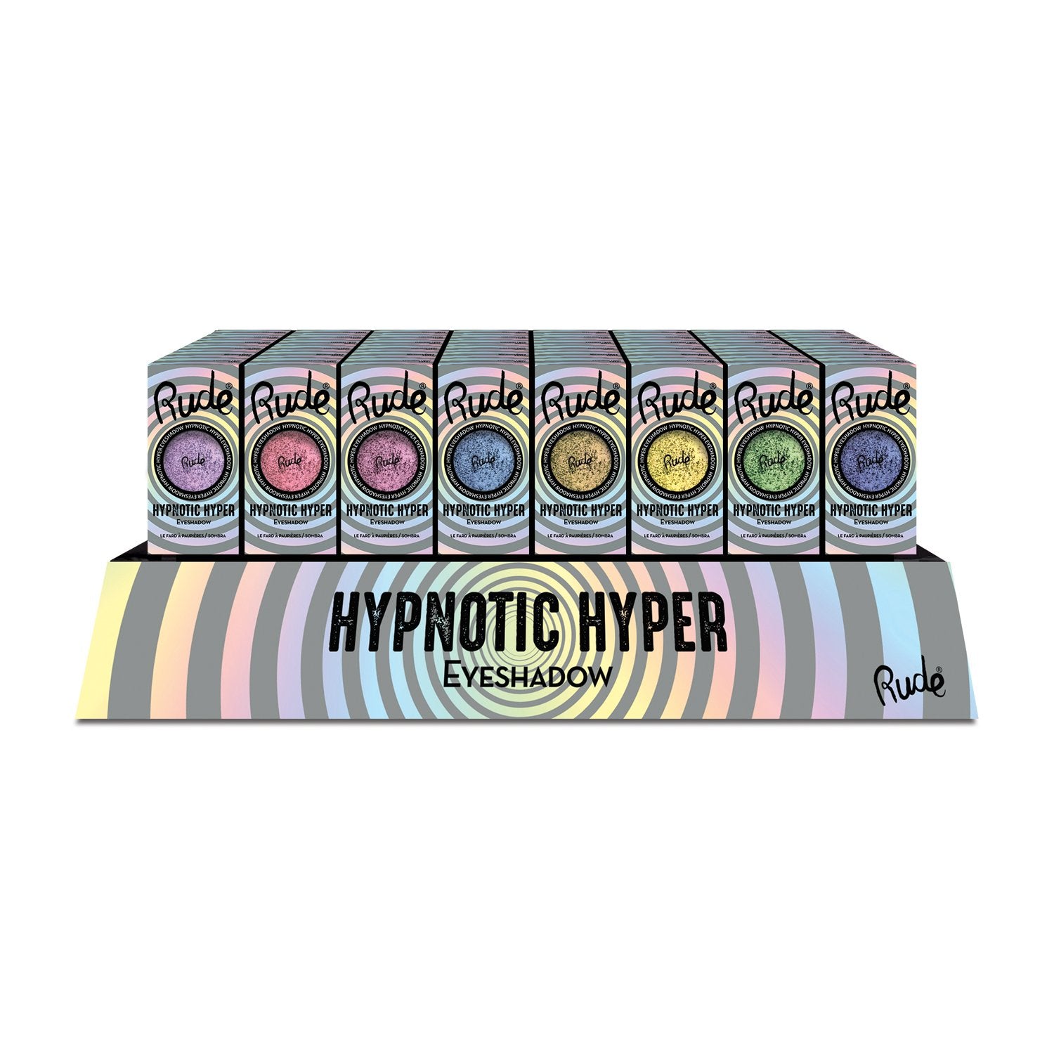 Hypnotic Hyper Eyeshadow Display Set, 96pcs | Gold Thanatos