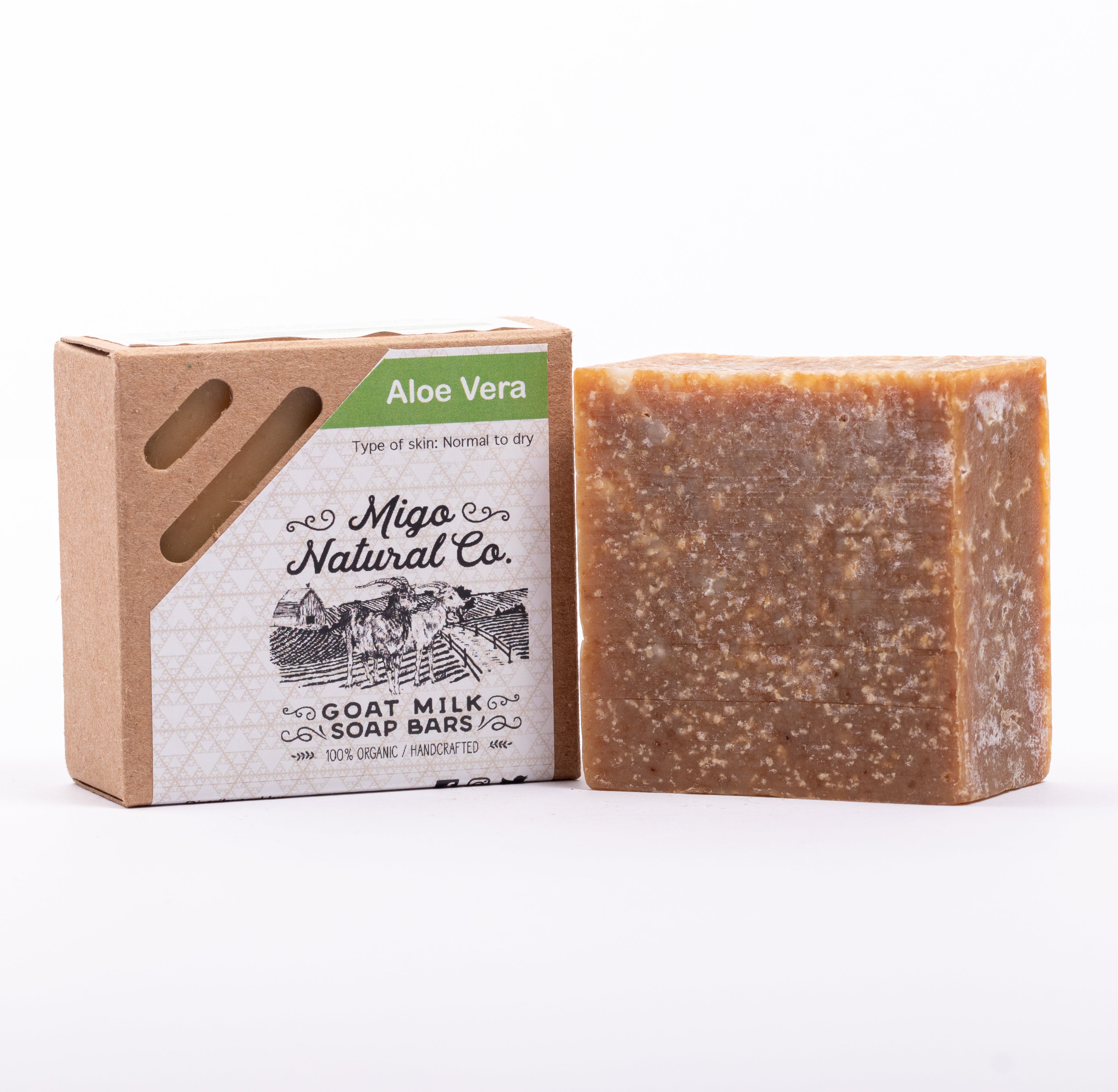 Aloe Vera Soap | Salmon Apricot