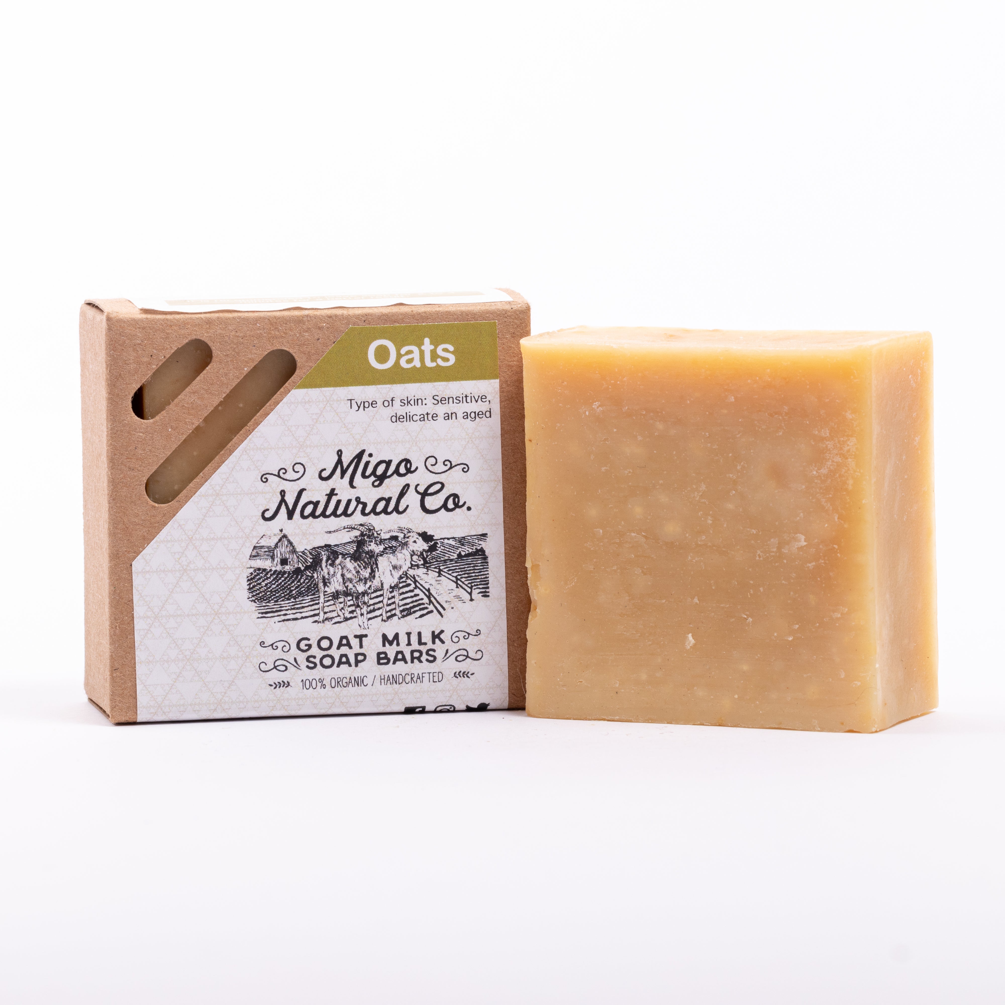 Oats Soap | Salmon Apricot