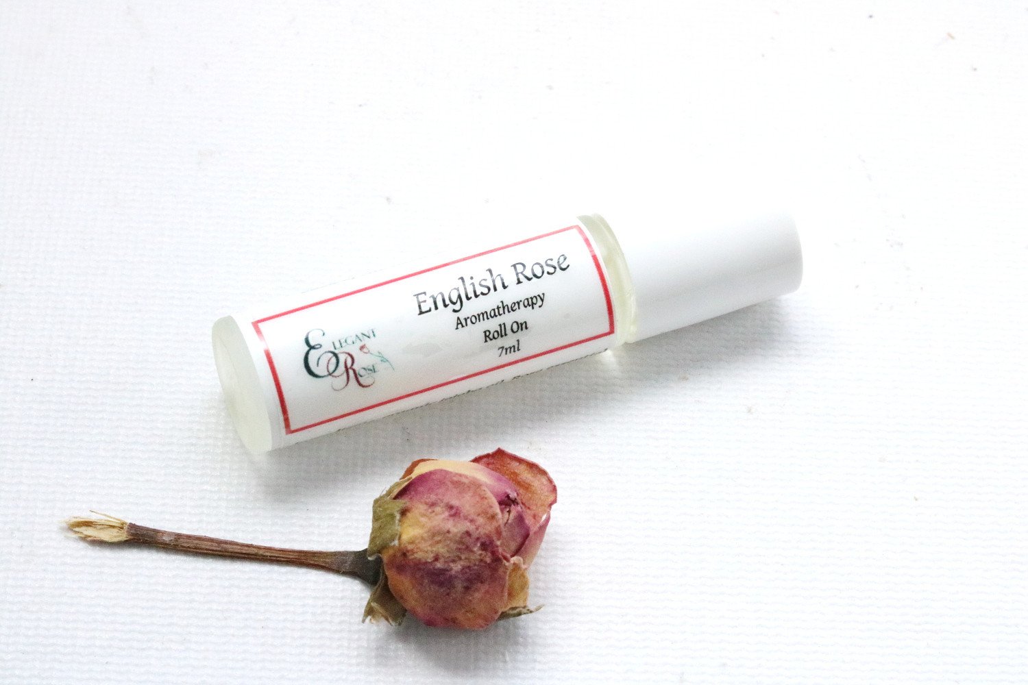 English Rose Natural Perfume Oil - Aromatherapy | Maroon Oliver