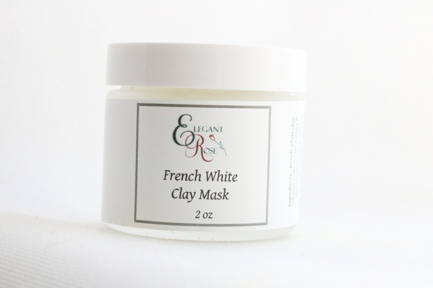 French White Clay Mask | Maroon Oliver