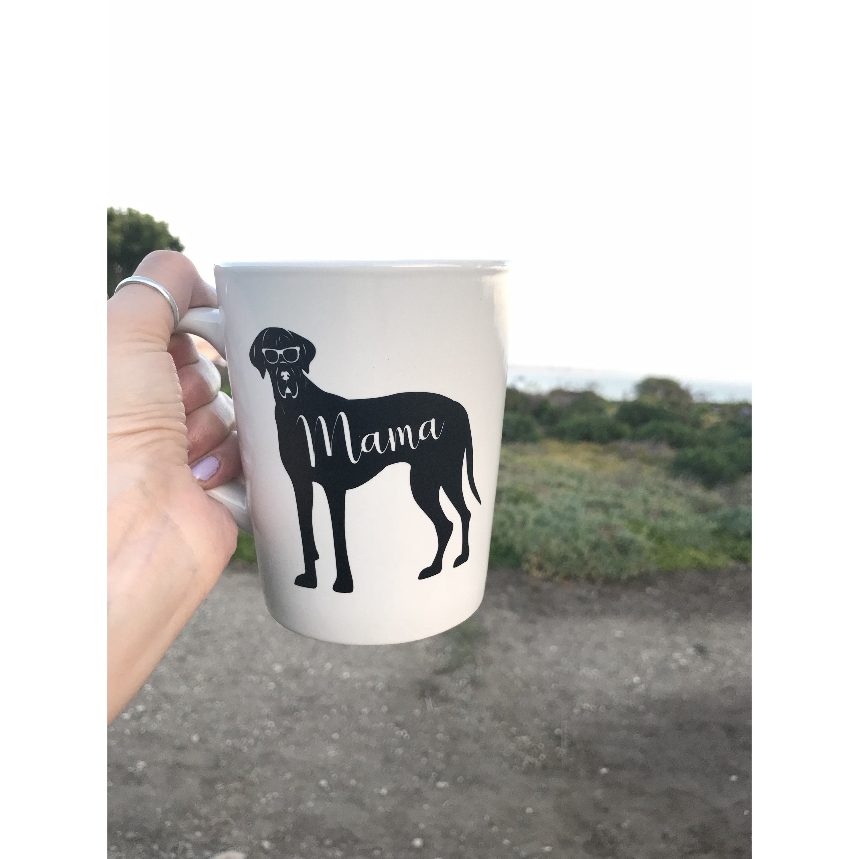 Great Dane Mama Coffee Mug | Scarlet Gaia