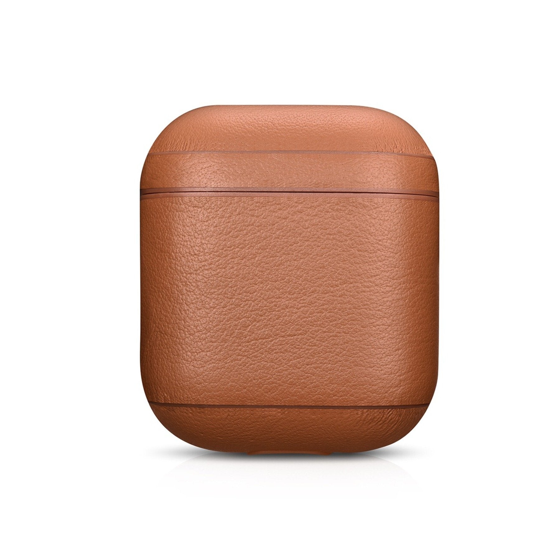 Napa Tan Premium Vegan Leather AirPods 1 & 2 Case | Custom Color