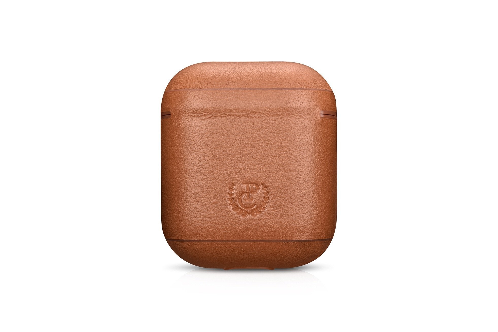 Napa Tan Premium Vegan Leather AirPods 1 & 2 Case | Custom Color