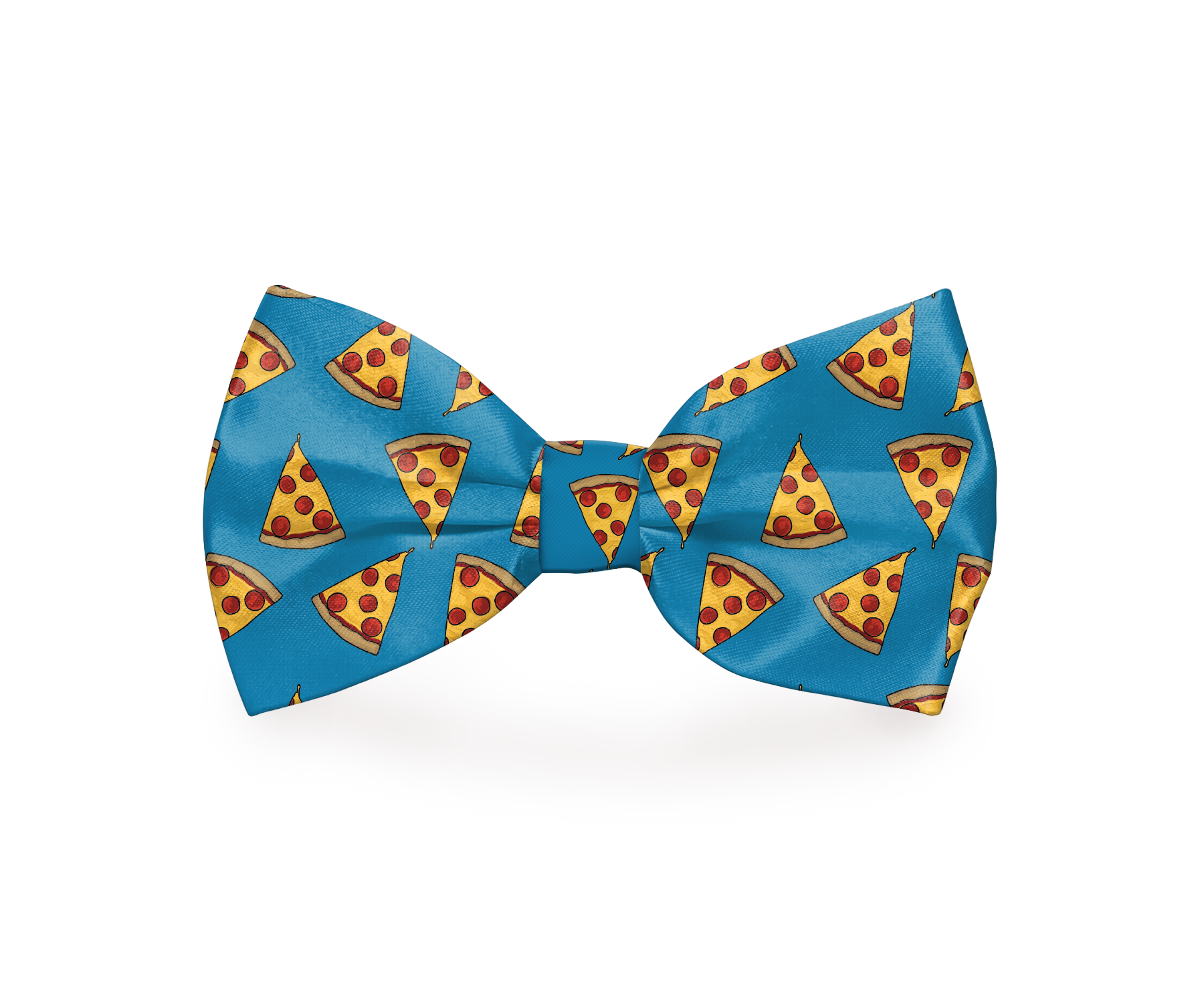 I Usually Only Get The Crust Pizza Dog Bow Tie | Plum Semele