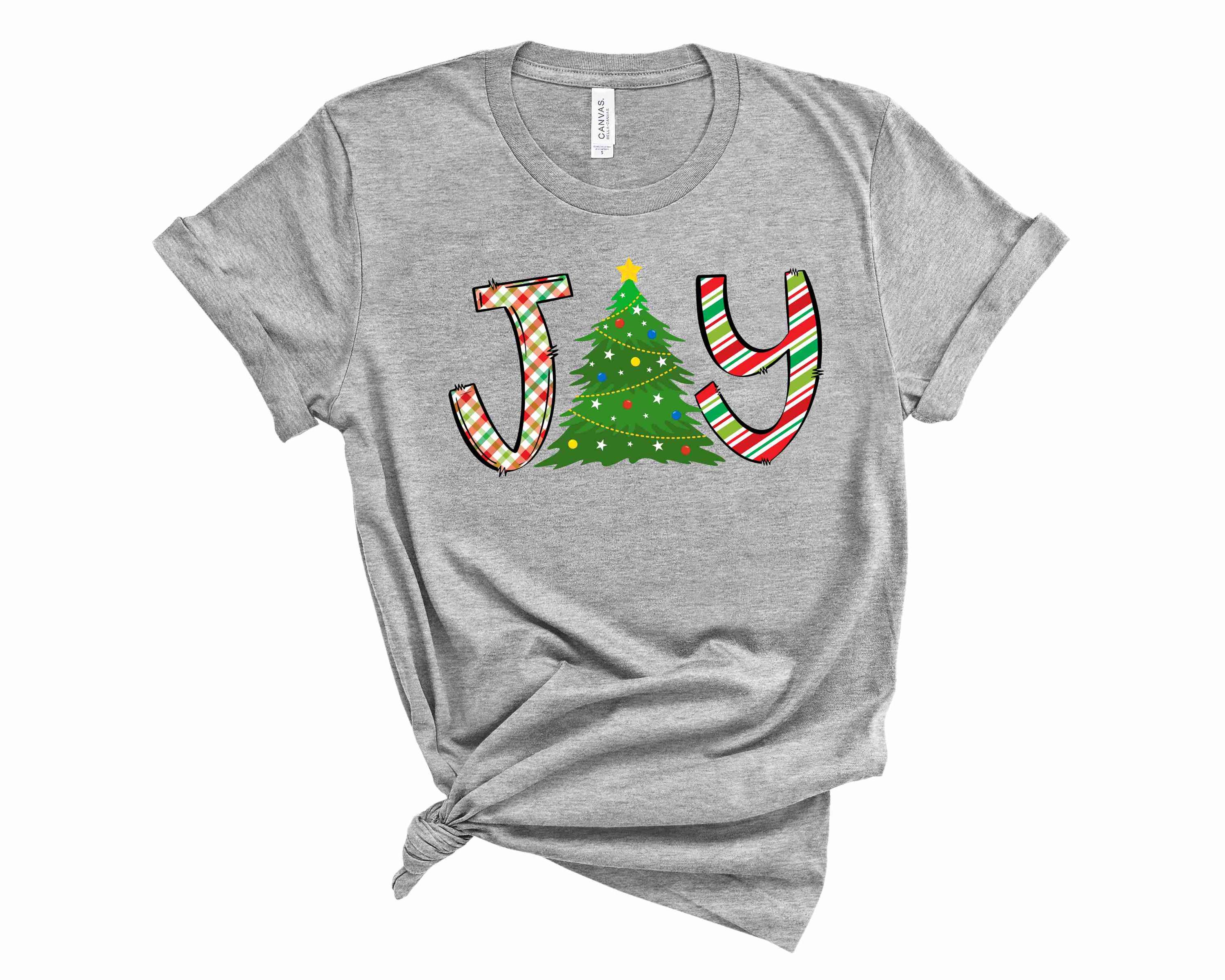 Joy Christmas Tree - Graphic Tee