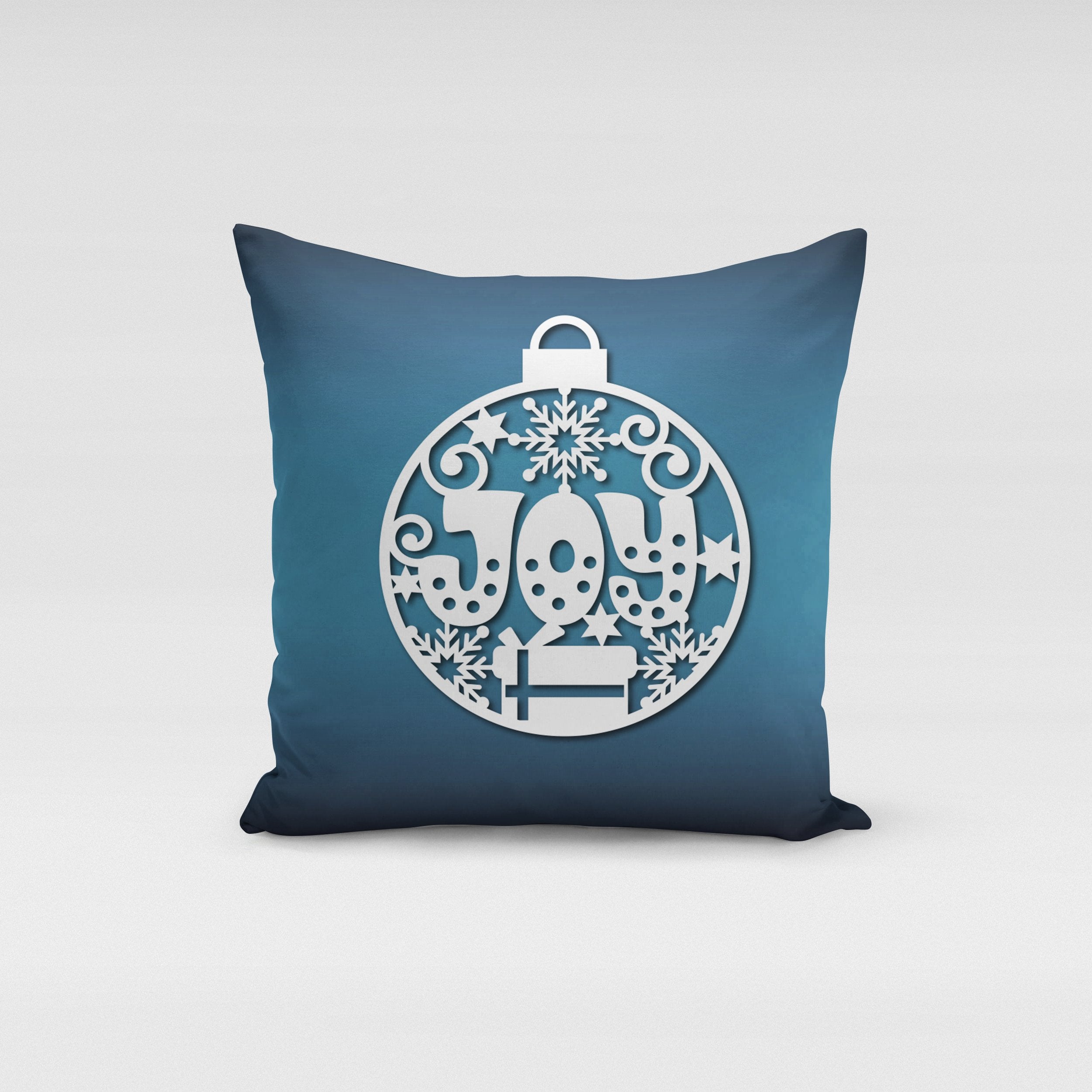 Joy Ornament Pillow Cover