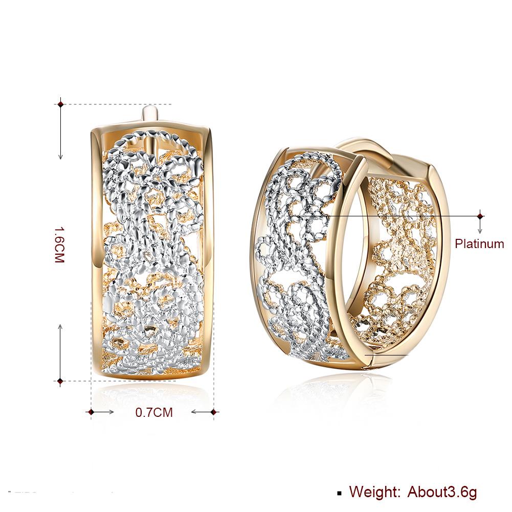 Huggie Earring in 18K Gold Plated