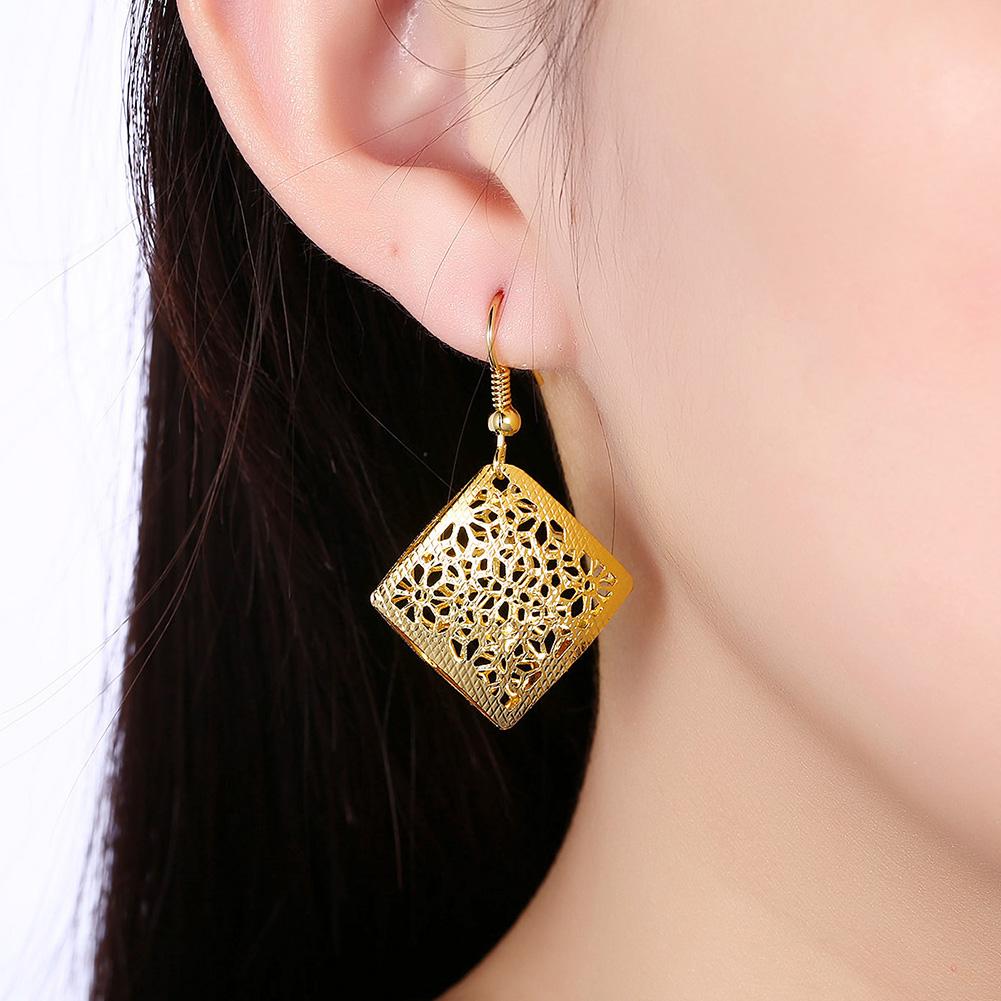 Málaga Drop Earring in 18K Gold Plated | Silver Milo