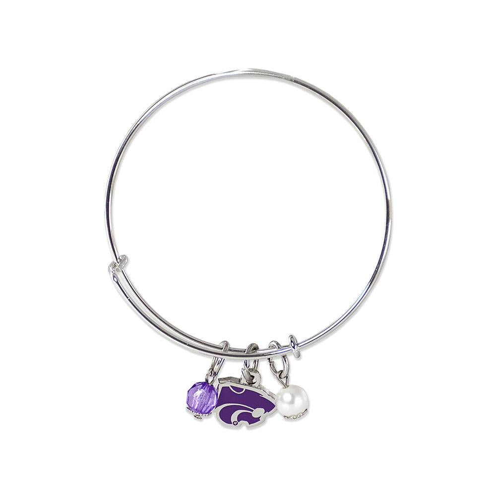 Kansas St Bangle Bracelet