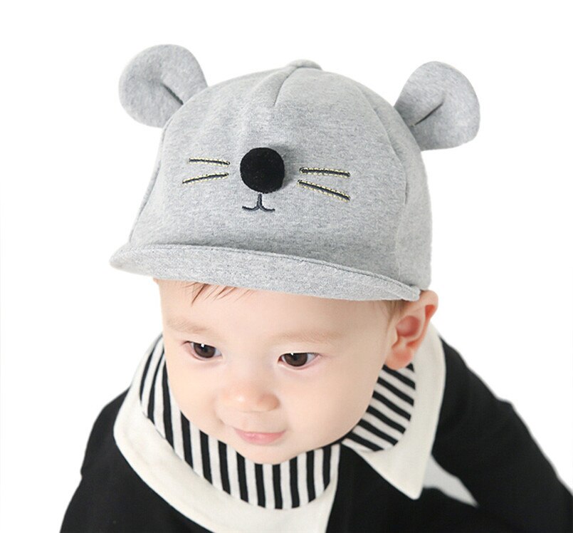 Kids Baby Hat Cute Bunny Rabbit Visor Baseball Cap