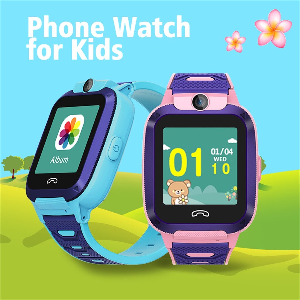 Kids LBS Locator Tracker Smart Watch Telephone SOS