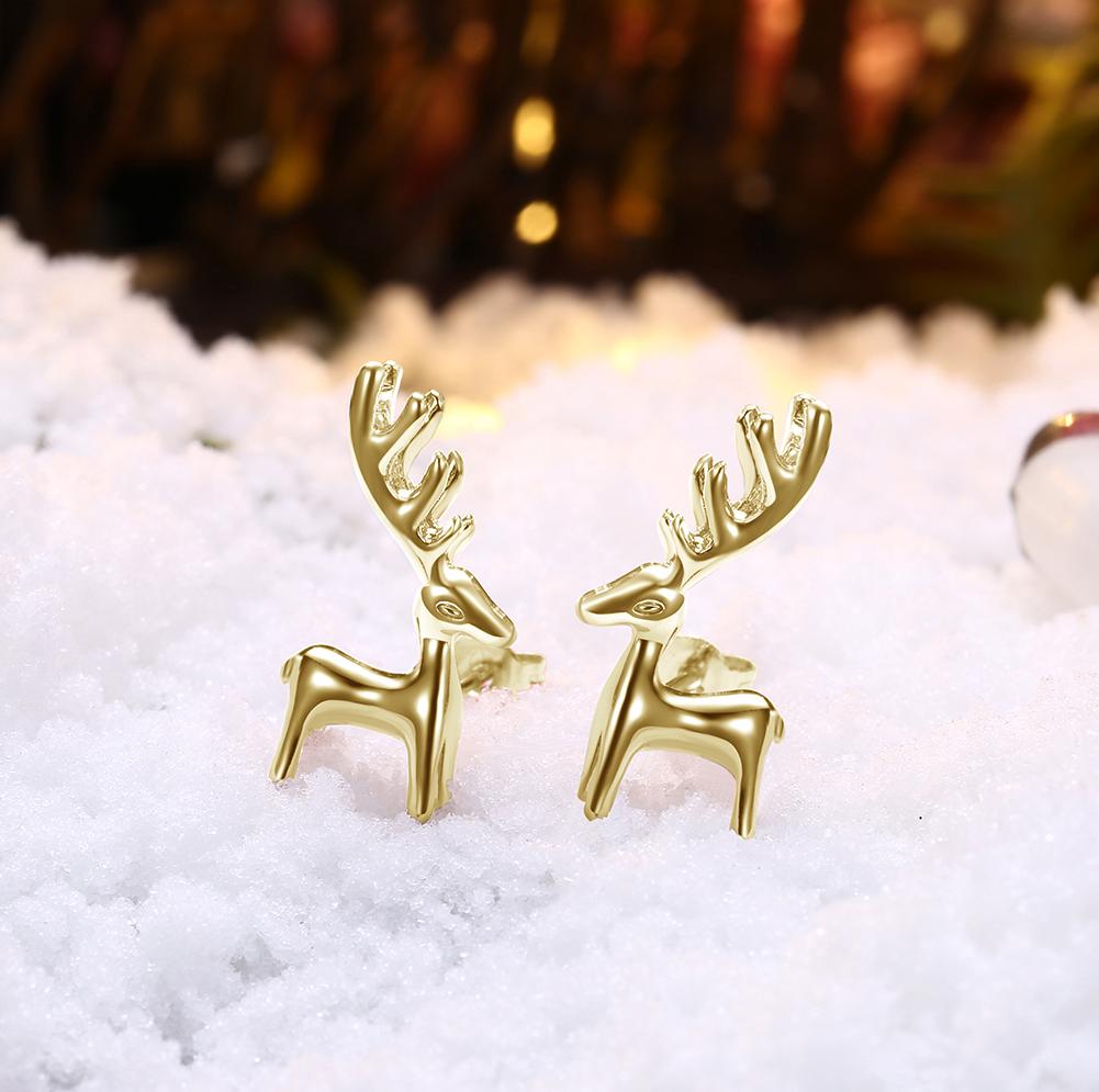 Stud Earring in 18K Gold Plated