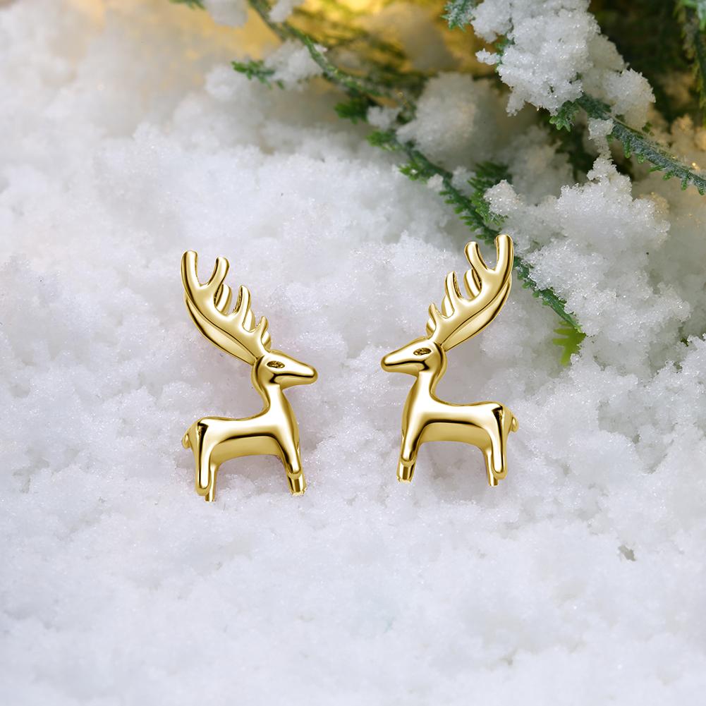 Stud Earring in 18K Gold Plated