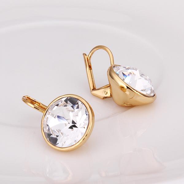 Baby Bella Leverback Earring in 18K Gold Plated