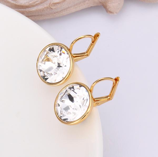 Baby Bella Leverback Earring in 18K Gold Plated