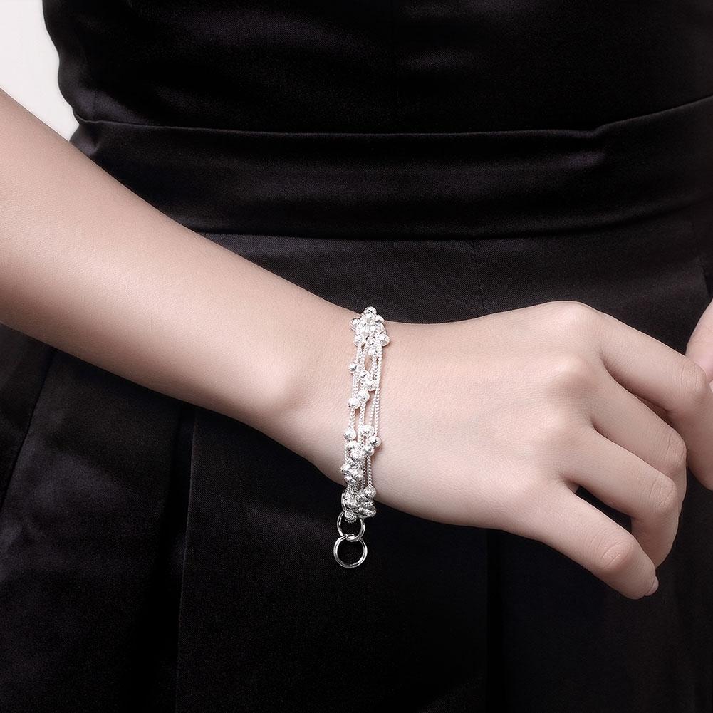 Fontenay-sous-Bois 18K White Gold Plated Bracelet | Silver Milo