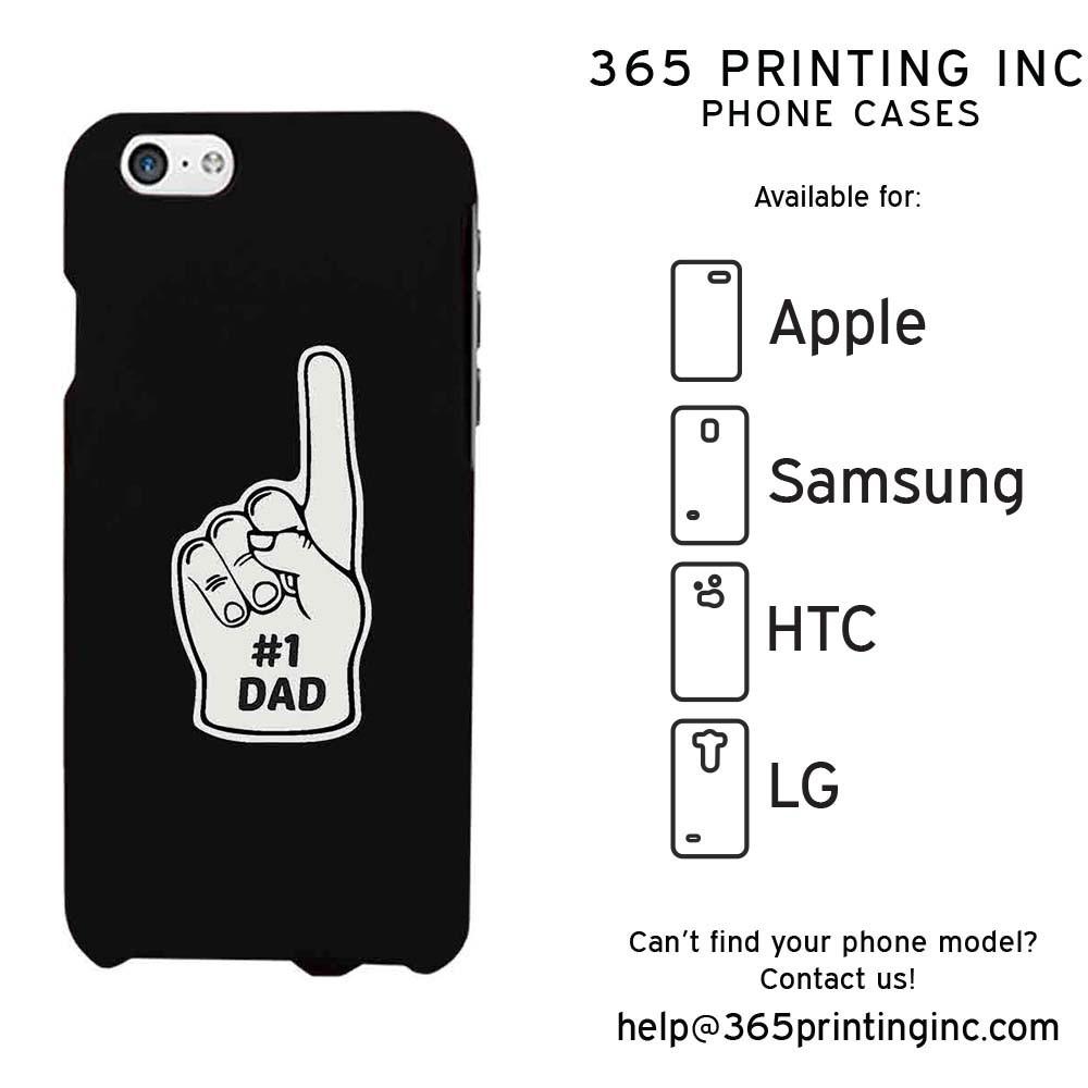 #1 Dad Funny Phone Case Great Gift For Fathers Day | Teal Tiger