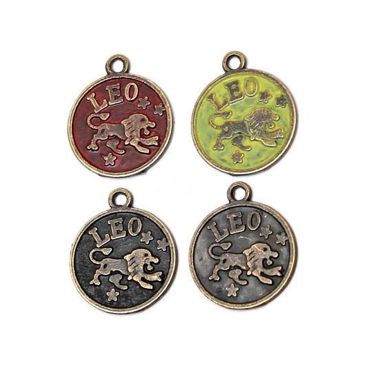 Zodiac Leo - Charm Bracelet, Necklace or Charm Only