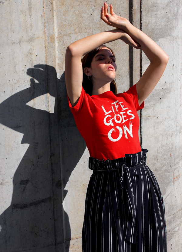 Life Goes On Women T-shirt | Scorpius