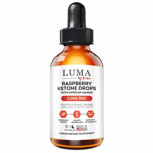 Luma Red Raspberry Ketones Drops for Women & Men for Faster Keto