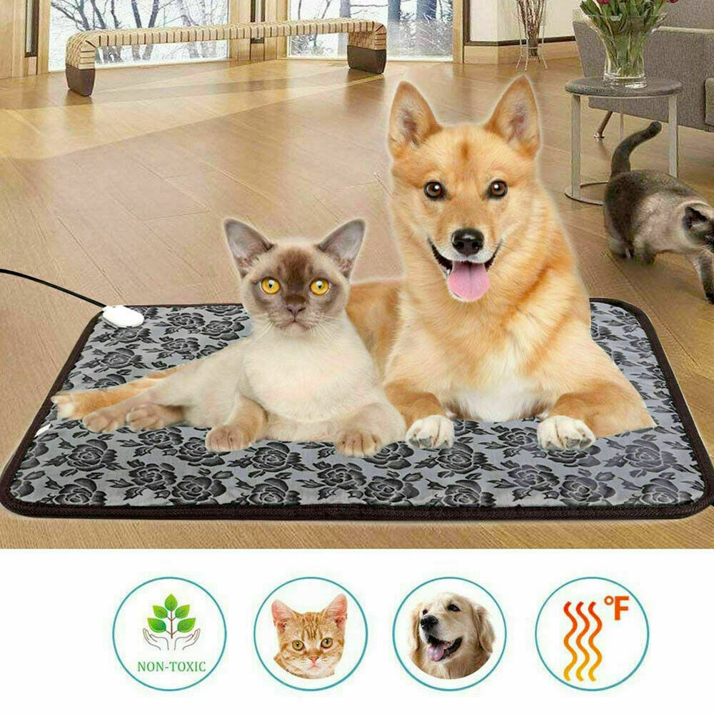 Thermal Heating Waterproof Bed Pad for Pets with Adjustable | Yellow Pandora