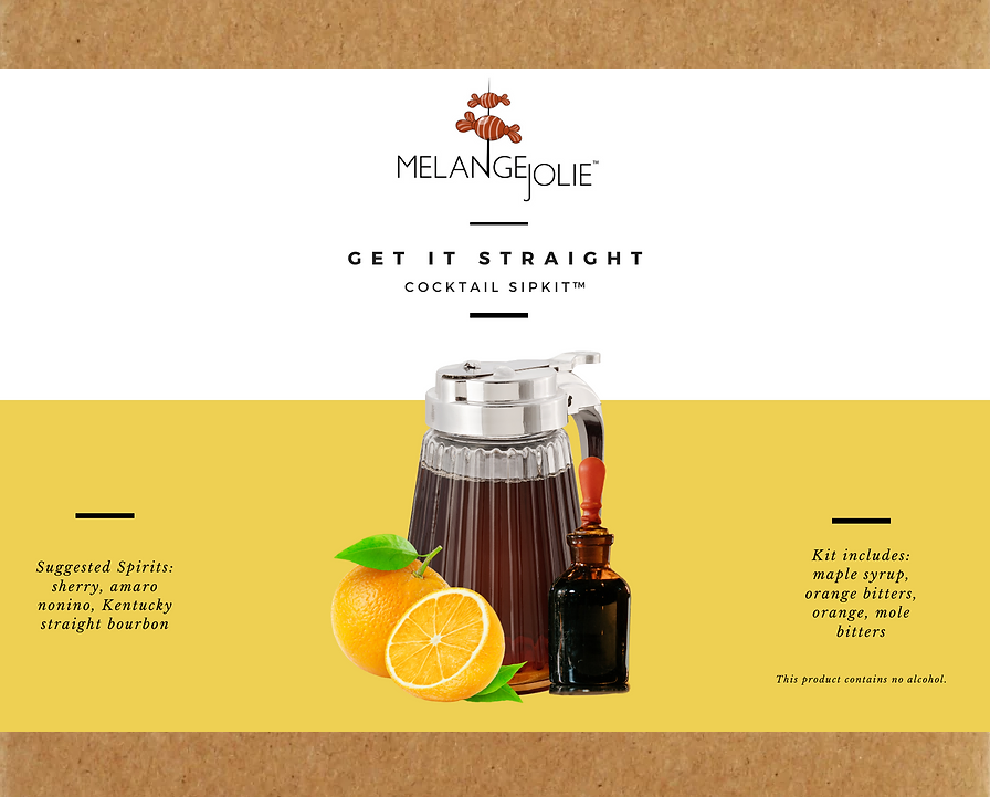 Mélange Jolie Get It Straight Cocktail SipKit™ | Olive Lucky