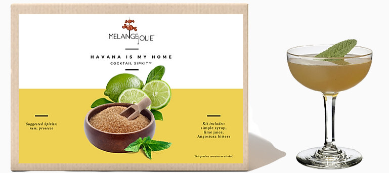 Mélange Jolie Havana is My Home Cocktail SipKit™ (Case of Six) | Olive Lucky