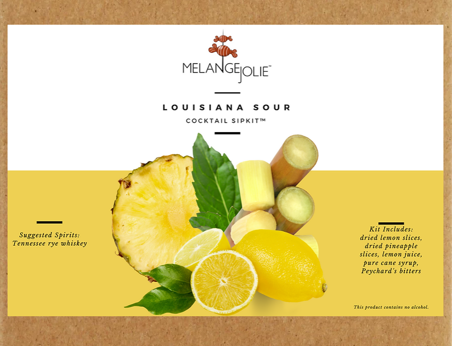 Mélange Jolie Louisiana Sour Cocktail SipKit™ (Case of Six)