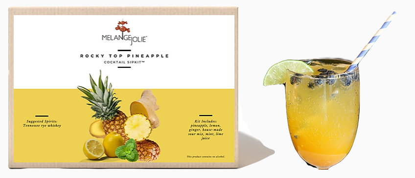 Mélange Jolie Rocky Top Pineapple Cocktail SipKit™ | Olive Lucky