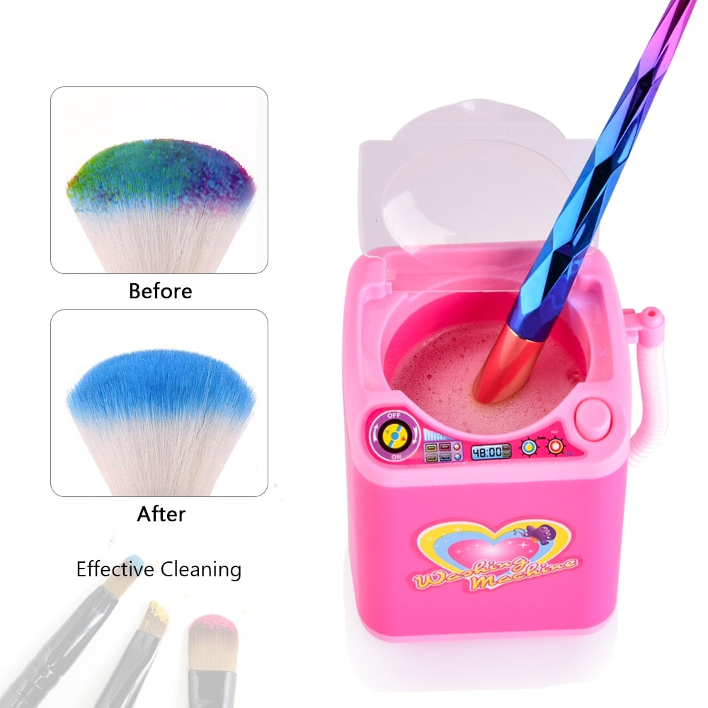 Mini Makeup Brush Cleaning Electric Cleaner