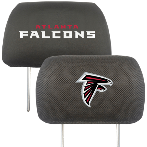 NFL 2-PC CAR HEADREST COVER SET