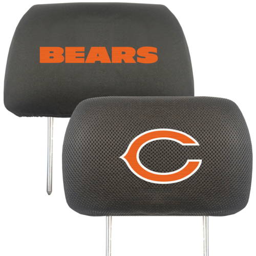 NFL 2-PC CAR HEADREST COVER SET