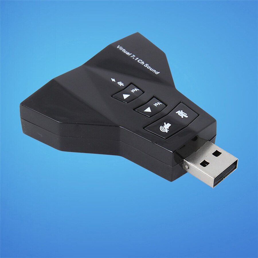 7.1 CH Channel USB 2.0 3D Audio Sound Card