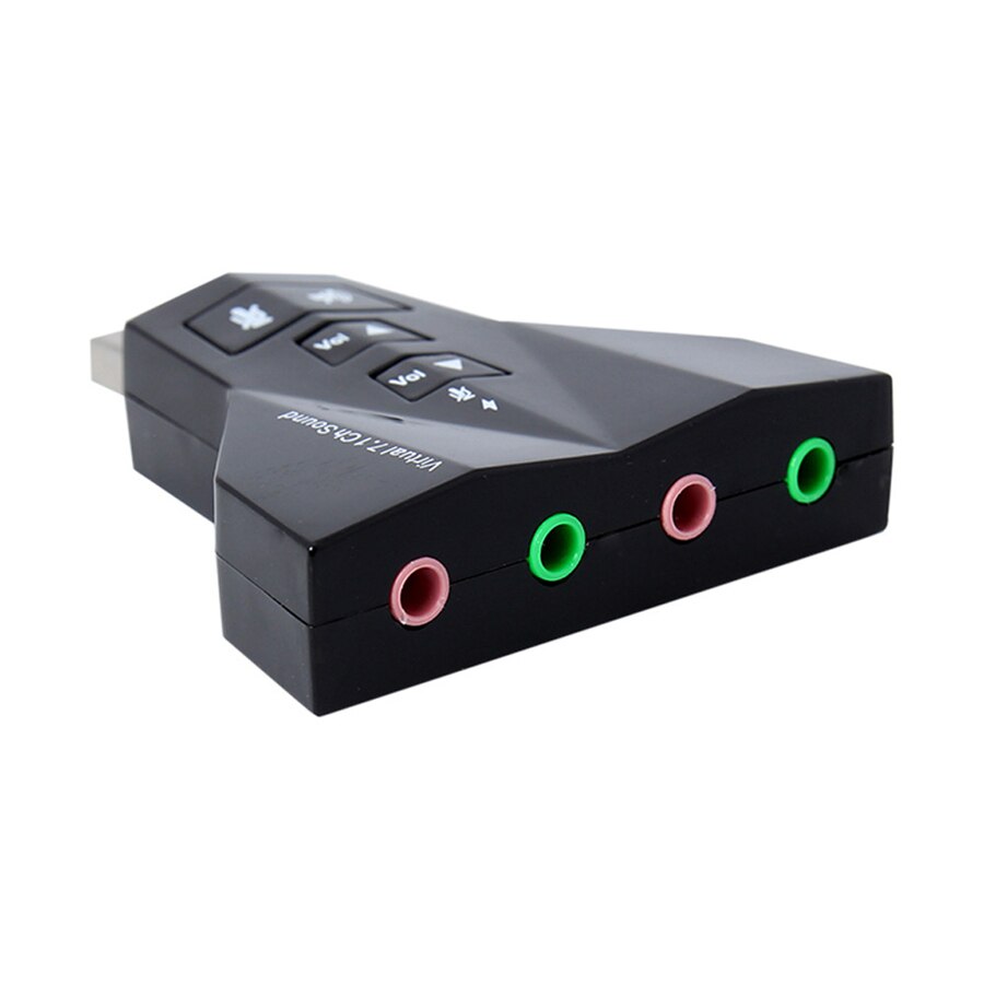 7.1 CH Channel USB 2.0 3D Audio Sound Card