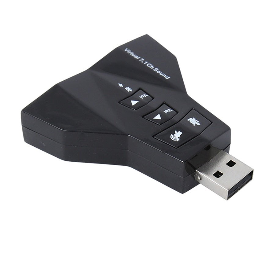 7.1 CH Channel USB 2.0 3D Audio Sound Card