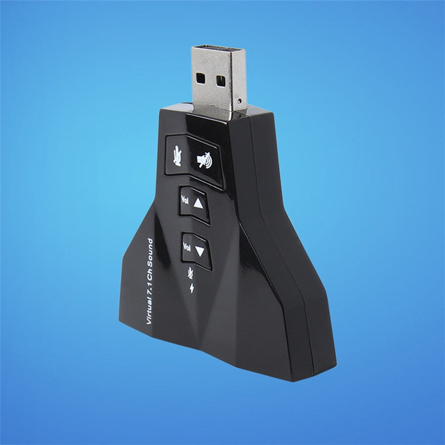 7.1 CH Channel USB 2.0 3D Audio Sound Card