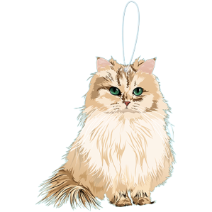 Smoothie Cat | Air Freshener | Almandine