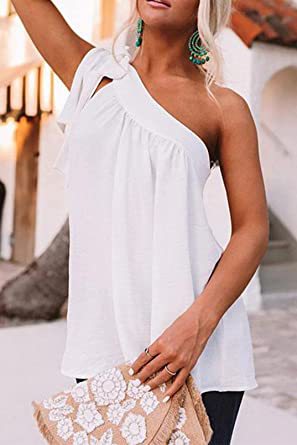 Asymmetric One-Shoulder Tops