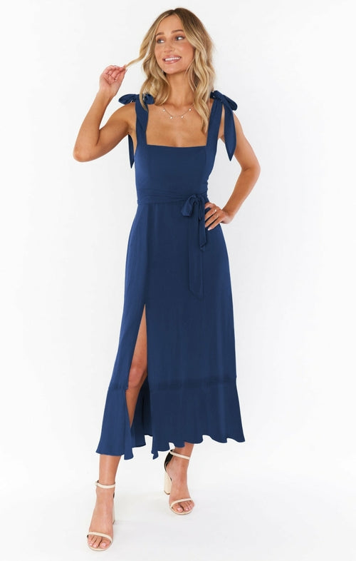 Sleeveless High Split Dress