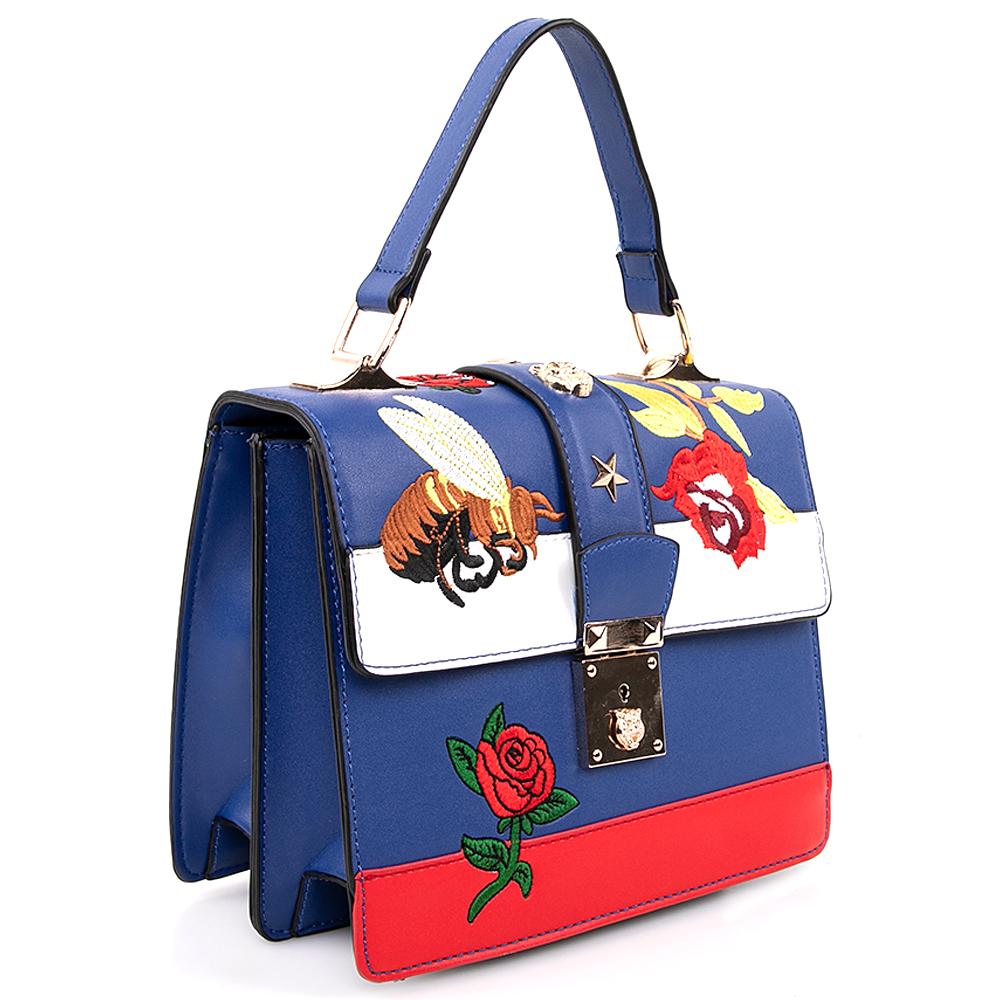 OH Fashion Handbag Edgy in Blue