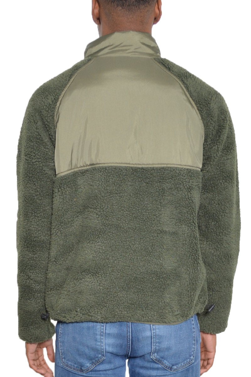 SHERPA FLEECE ZIP UP