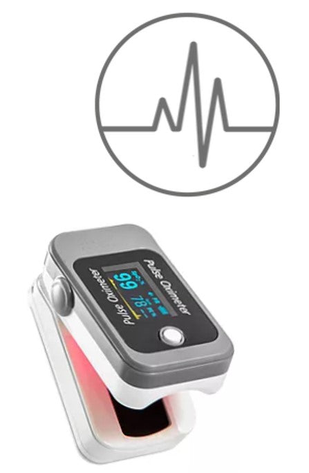 avo+ Fingertip Pulse Oximeter - Digital LED Reliable Reading