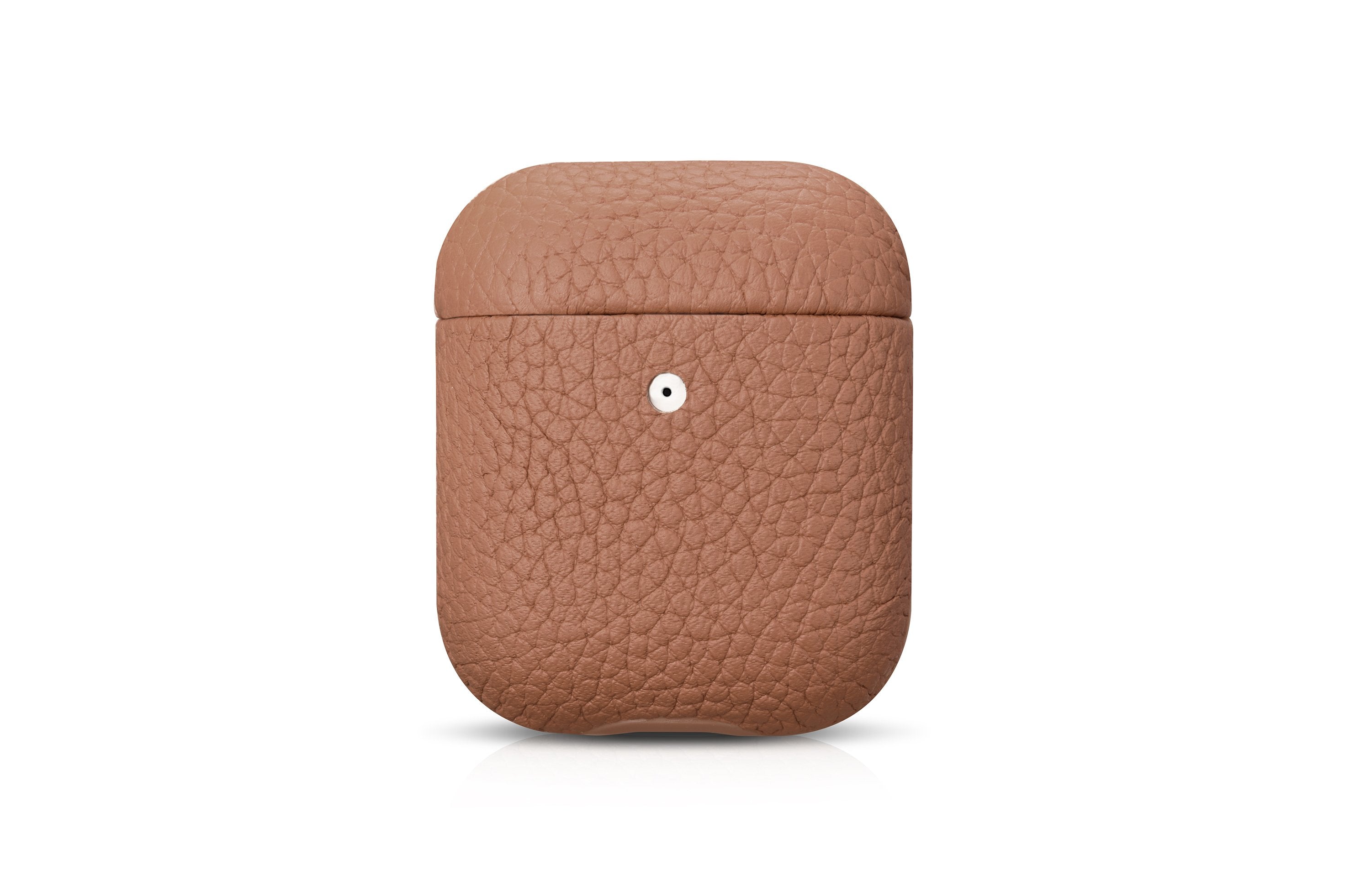 Genuine Pebble Leather AirPods 2 Case with Color Debossing