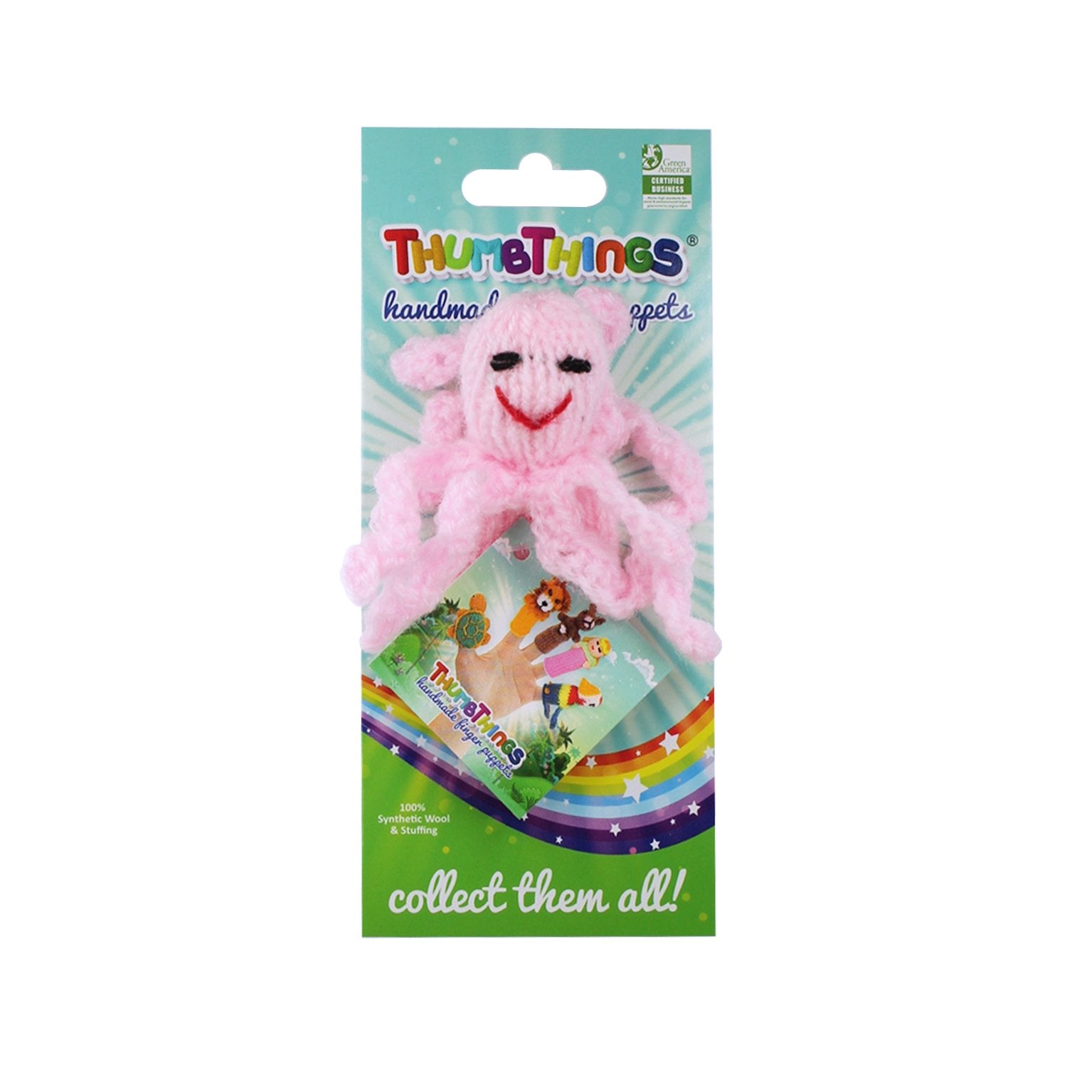 Octopus Finger Puppet | White Atalanta